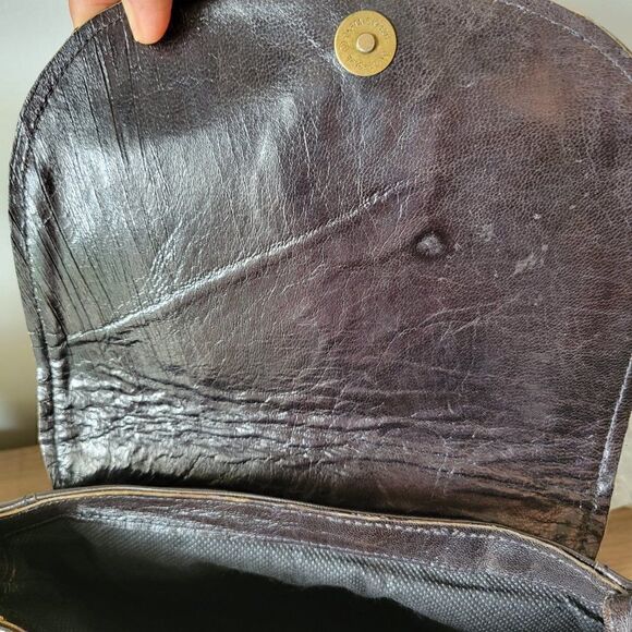 VINTAGE TRIBAL WOVEN AND GENUINE LEATHER CROSSBODY BAG - Picture 16 of 16